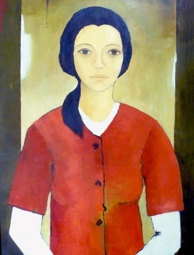 Madonna in Rot von Ana Bianchi
