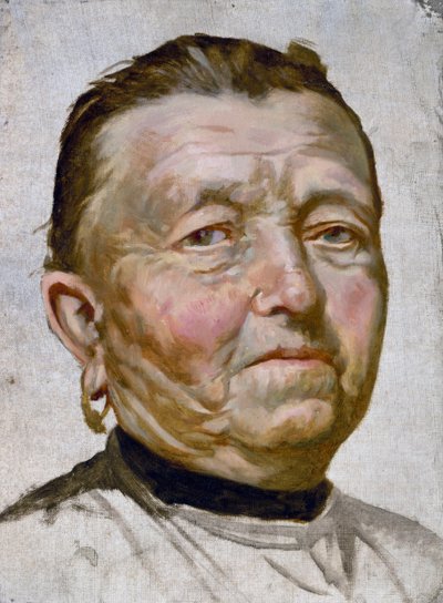 Gesicht einer Frau von Anacleto Laretto