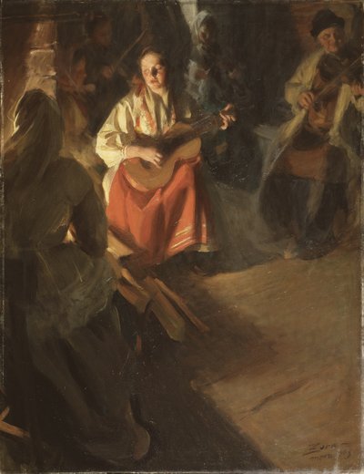 Eine musikalische Familie von Anders Leonard Zorn