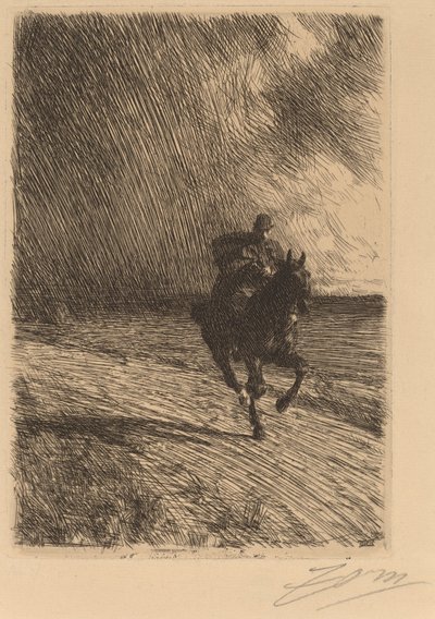 Sturm von Anders Leonard Zorn