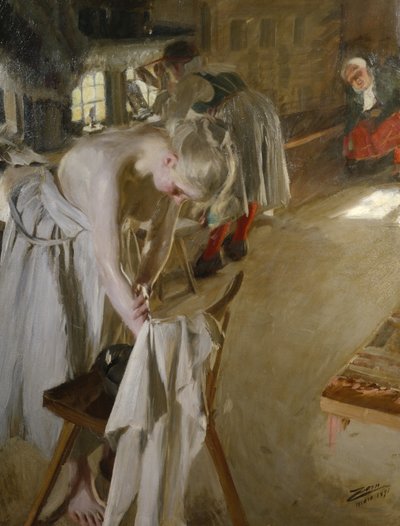 Sonntagmorgen von Anders Leonard Zorn