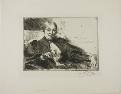 Anna Wallenberg von Anders Leonard Zorn
