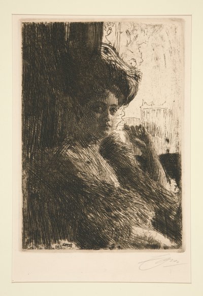 Betty Nansen von Anders Leonard Zorn