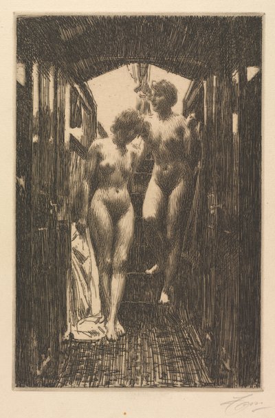 Hütte von Anders Leonard Zorn