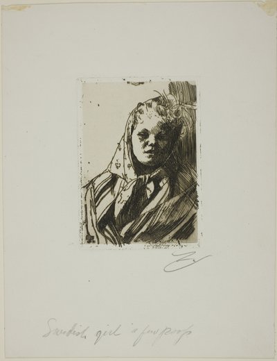 Dalekarlische Bäuerin von Anders Leonard Zorn