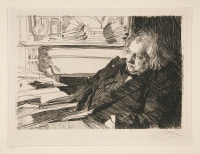 Ernest Renan von Anders Leonard Zorn