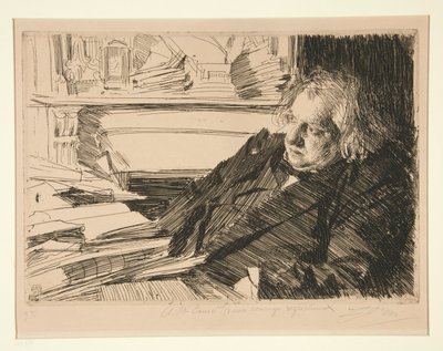 Ernest Renan von Anders Leonard Zorn
