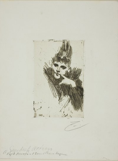 Gerda Grönberg I von Anders Leonard Zorn