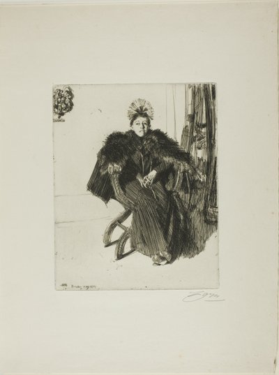 Isabella Gardener von Anders Leonard Zorn