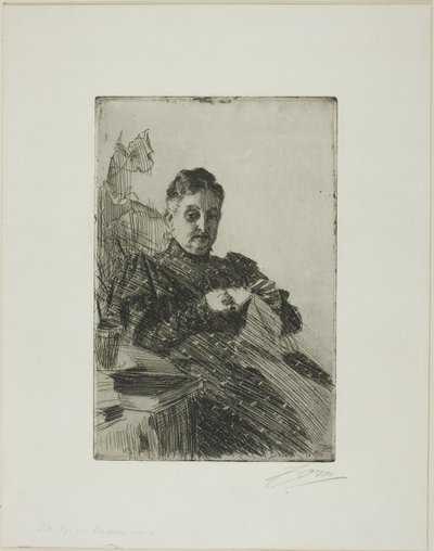 Mme Lamm II von Anders Leonard Zorn