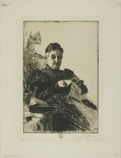 Mme Lamm II von Anders Leonard Zorn