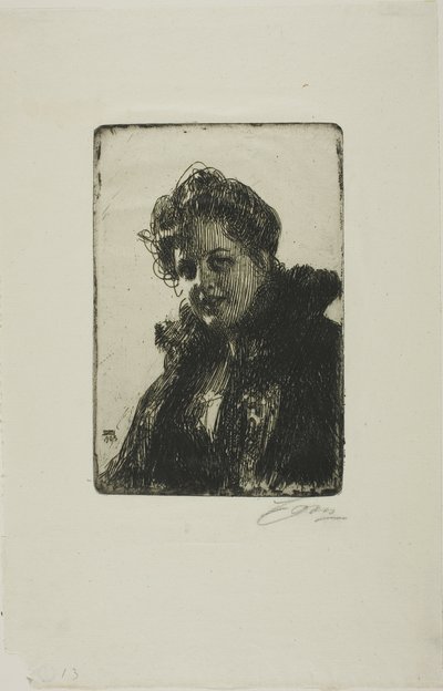 Frau Granberg von Anders Leonard Zorn
