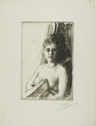 Aktstudie III von Anders Leonard Zorn