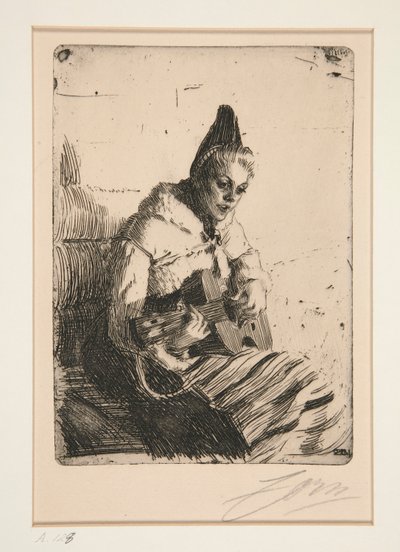 Alte Ballade II von Anders Leonard Zorn