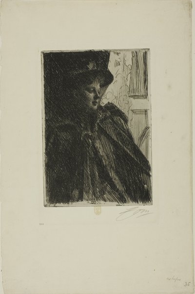 Olga Bratt von Anders Leonard Zorn