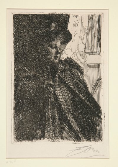 Olga Bratt von Anders Leonard Zorn