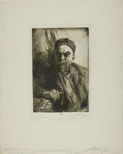 Paul Verlaine II von Anders Leonard Zorn