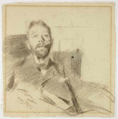 Porträt von Charles Deering von Anders Leonard Zorn