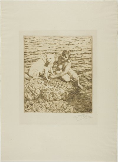 Sappho von Anders Leonard Zorn