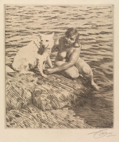 Sappho von Anders Leonard Zorn