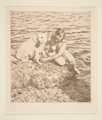 Sappho von Anders Leonard Zorn