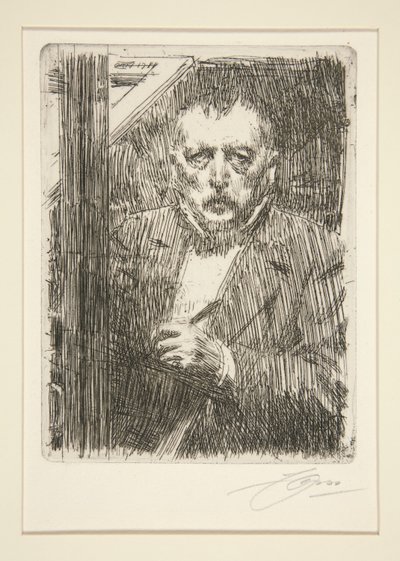 Selbstporträt von Anders Leonard Zorn