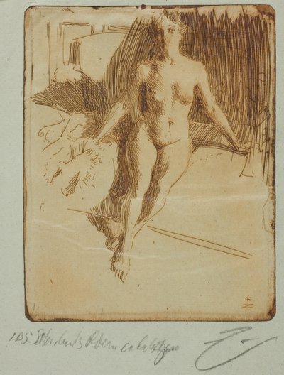 Studie nach Modell von Anders Leonard Zorn