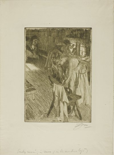 Sonntagmorgen von Anders Leonard Zorn