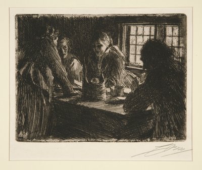 Die Brautjungfer von Anders Leonard Zorn