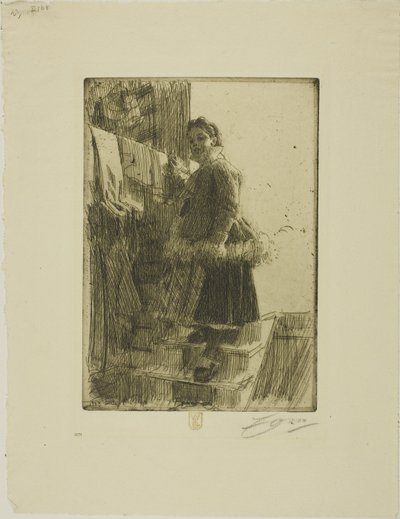 Das Lagerhaus von Anders Leonard Zorn