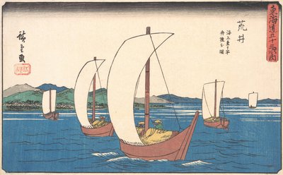 Arai, ca. 1842 von Ando Hiroshige