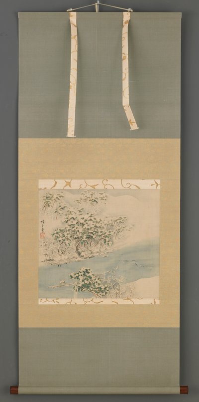 Arashiyama im Schnee, Edo-Periode, 19. Jahrhundert von Ando Hiroshige