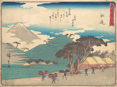 Ejiri von Ando Hiroshige
