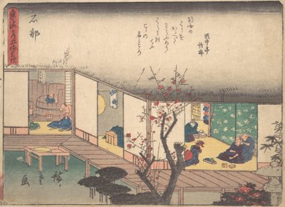 Ishibe, ca. 1838 von Ando Hiroshige