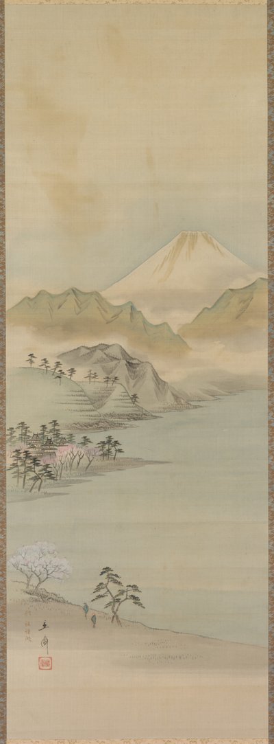 See Suwa, 19. Jahrhundert von Ando Hiroshige