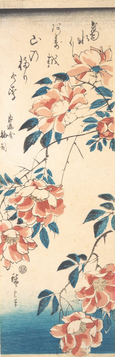 Rose von Ando Hiroshige