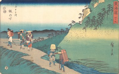 Saka no Shita, ca. 1840 von Ando Hiroshige