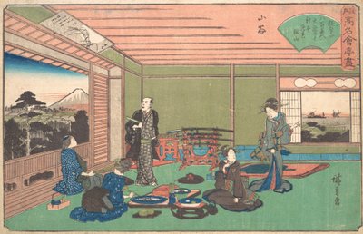 San-ya Yaozen von Ando Hiroshige