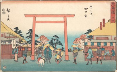 Yokkaichi, ca. 1840 von Ando Hiroshige