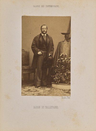 Baron de Talleyrand von Andre Adolphe Eugene Disderi