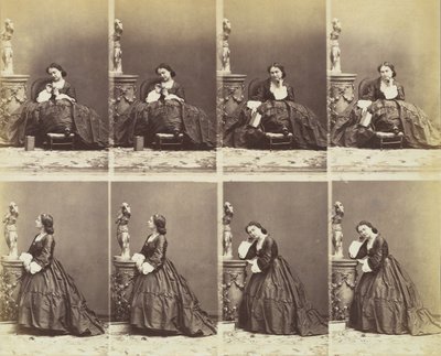 Berthe, 1862 von Andre Adolphe Eugene Disderi