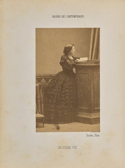Delphine Fix von Andre Adolphe Eugene Disderi