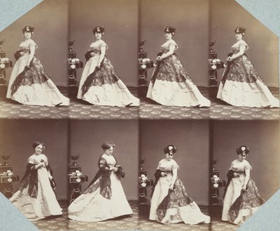 Demi-Monde I 56, 1858-68 von Andre Adolphe Eugene Disderi