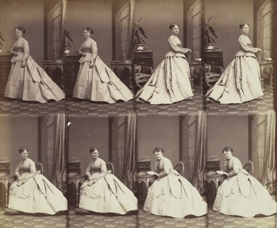 Esther David, 1866 von Andre Adolphe Eugene Disderi