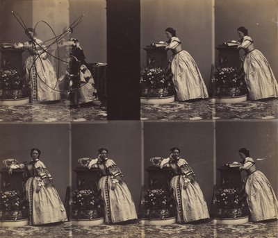 V Queniaus, Mai-Juni 1860 von Andre Adolphe Eugene Disderi