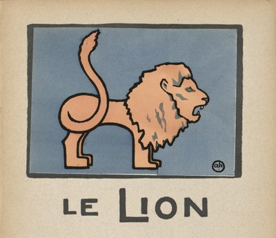 Kinderillustration eines Löwen von Andre Helle
