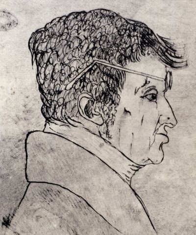 Selbstporträt von Andre-Marie Ampere von Andre Marie Ampere