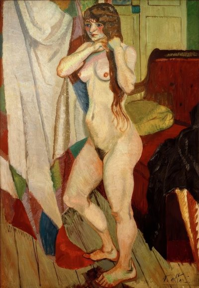 Suzanne Valadon kämmt sich von Andre Utter
