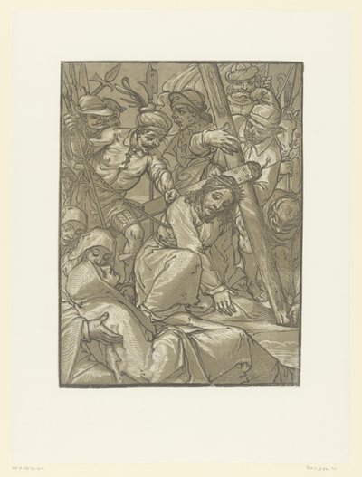 Kreuztragung von Andrea Andreani
