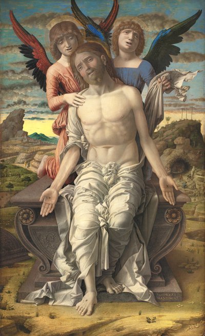 Christus als leidender Erlöser von Andrea Mantegna